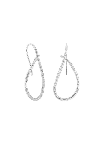 Irregular Line Simple Hollow Earrings